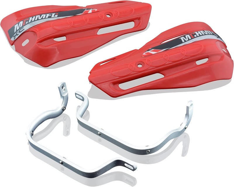 fewfuss Dirt Bike Hand Guards with Grips - Universal Motorcycle Handguards for Pit Bikes ATV Motocross Enduro - Image 3